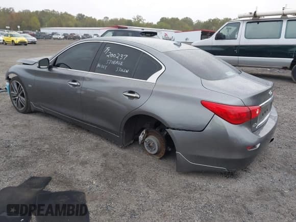 ✅ 2017 Infiniti Q50 Premium • VIN: JN1EV7AP2HM732438 • Lot: 43392000. Listed on IAAI with 72,988 mi. Free auction sales archive from the USA and detailed vehicle history report at DreamBid. Image 3.
