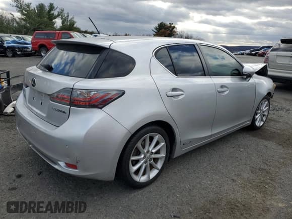 ✅ 2012 Lexus CT 200h Premium • VIN: JTHKD5BH4C2120128 • Лот: 91780065. Опубликован ранее на Copart с пробегом 147 391 миль. Бесплатный доступ к архиву аукционных продаж из США и подробный отчёт об истории автомобиля на DreamBid. Изображение 3.