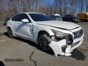 ✅ 2017 Infiniti Q50 Sport • VIN: JN1EV7AR6HM834858 • Lot: 88754935. Listed on Copart with 144,118 mi. Free auction sales archive from the USA and detailed vehicle history report at DreamBid. Image 4.