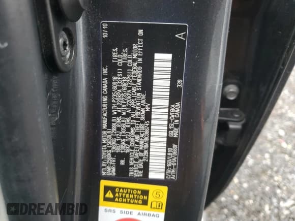 ✅ 2011 Lexus RX 350 • VIN: 2T2BK1BA1BC086745 • Лот: 57983755. Опубликован ранее на Copart с пробегом 93 372 миль. Бесплатный доступ к архиву аукционных продаж из США и подробный отчёт об истории автомобиля на DreamBid. Изображение 13.