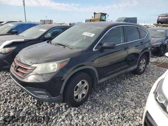 ✅ 2013 Honda CR-V LX • VIN: 5J6RM3H33DL028966 • Lot: 91781485. Listed on Copart with 180,940 mi. Free auction sales archive from the USA and detailed vehicle history report at DreamBid. Image 1.