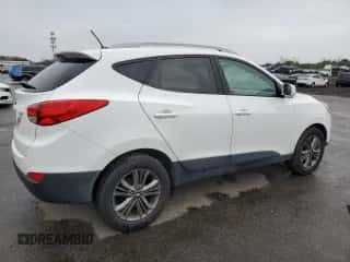 2015 Hyundai Tucson SE with VIN KM8JU3AG5FU983373, listed as a Copart auction lot 48801914 with 151,803 mi miles and . Bid and sale history available at DreamBid. Image 3.