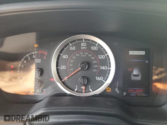 ✅ 2022 Toyota Corolla Cross LE • VIN: 7MUBAABG3NV042839 • Lot: 90418745. Listed on Copart with 10,386 mi. Free auction sales archive from the USA and detailed vehicle history report at DreamBid. Image 9.