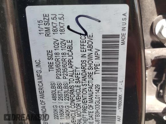 ✅ 2016 Acura RDX • VIN: 5J8TB3H33GL011429 • Lot: 55996635. Wystawiony na Copart z przebiegiem 168 326 mil. Bezpłatny archiwum sprzedaży aukcyjnych z USA i szczegółowy raport historii pojazdu na DreamBid. Zdjęcie 13.