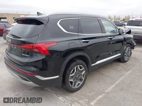 2023 Hyundai Santa Fe SEL Convenience with VIN KM8S6DA27PU090230, listed as a IAAI auction lot 42067488 with 16,759 mi miles and . Bid and sale history available at DreamBid. Image 4.