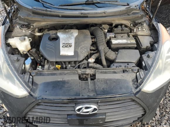 ✅ 2014 Hyundai Veloster Turbo • VIN: KMHTC6AE5EU198183 • Lot: 90065365. Listed on Copart with 134,505 mi. Free auction sales archive from the USA and detailed vehicle history report at DreamBid. Image 11.
