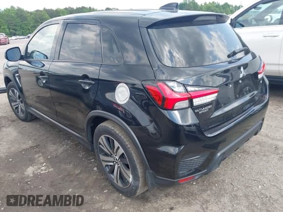 ✅ 2021 Mitsubishi Outlander SE • VIN: JA4APVAU8MU030791 • Lot: 42279562. Listed on IAAI with 43,728 mi. Free auction sales archive from the USA and detailed vehicle history report at DreamBid. Image 3.