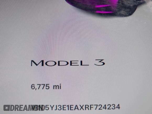 ✅ 2024 Tesla Model 3 • VIN: 5YJ3E1EAXRF724234 • Lot: 41968723. Wystawiony na IAAI z przebiegiem 6 775 mil. Bezpłatny archiwum sprzedaży aukcyjnych z USA i szczegółowy raport historii pojazdu na DreamBid. Zdjęcie 7.