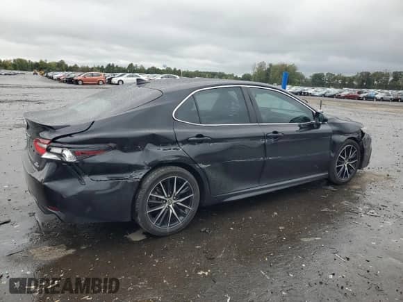 2022 Toyota Camry Hybrid SE with VIN 4T1S31AK6NU592554, listed as a Copart auction lot 80089135 with 166,135 mi miles and Salvage title. Bid and sale history available at DreamBid. Image 3.