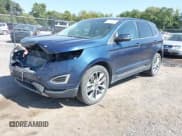 ✅ 2017 Ford Edge Titanium • VIN: 2FMPK4K80HBB74112 • Lot: 43317686. Listed on IAAI with 148,239 mi. Free auction sales archive from the USA and detailed vehicle history report at DreamBid. Image 18.