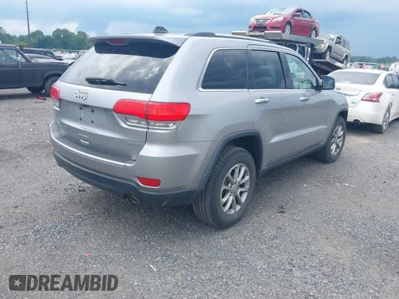✅ 2015 Jeep Grand Cherokee Limited • VIN: 1C4RJFBG7FC738967 • Lot: 42634358. Wystawiony na IAAI z przebiegiem 110 000 mil. Bezpłatny archiwum sprzedaży aukcyjnych z USA i szczegółowy raport historii pojazdu na DreamBid. Zdjęcie 4.