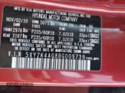 ✅ 2011 Hyundai Santa Fe Limited • VIN: 5XYZK4AG8BG009739 • Lot: 71326595. Listed on Copart with 117,249 mi. Free auction sales archive from the USA and detailed vehicle history report at DreamBid. Image 13.