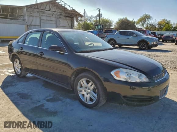 ✅ 2016 Chevrolet Impala LT • VIN: 2G1WB5E38G1188455 • Lot: 96032315. Listed on Copart with 151,579 mi. Free auction sales archive from the USA and detailed vehicle history report at DreamBid. Image 4.
