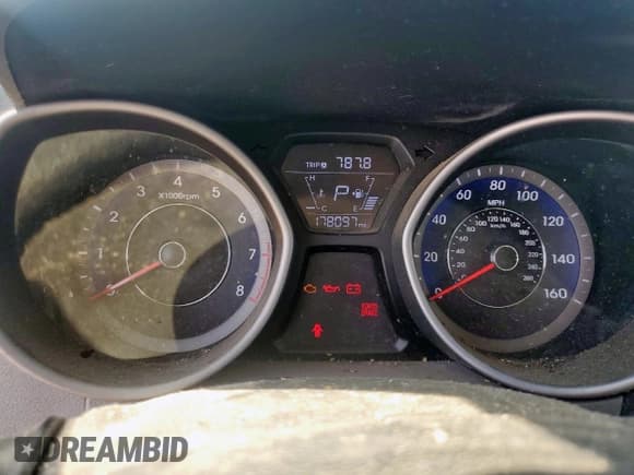 ✅ 2015 Hyundai Elantra Limited • VIN: KMHDH4AE4FU227989 • Lot: 64036715. Listed on Copart with 178,097 mi. Free auction sales archive from the USA and detailed vehicle history report at DreamBid. Image 9.