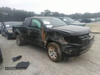 ✅ 2021 Chevrolet Colorado 2WD LT • VIN: 1GCHSCEA4M1256299 • Лот: 41173669. Опубликован ранее на IAAI с пробегом 90 969 миль. Бесплатный доступ к архиву аукционных продаж из США и подробный отчёт об истории автомобиля на DreamBid. Изображение 1.