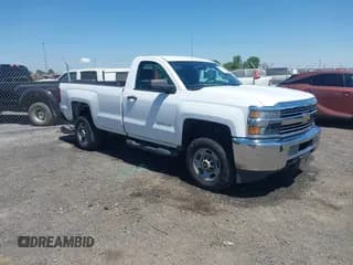 ✅ 2015 Chevrolet Silverado 2500HD Work Truck • VIN: 1GC0CUEG4FZ524843 • Lot: 42004293. Listed on IAAI with 190,066 mi. Free auction sales archive from the USA and detailed vehicle history report at DreamBid. Image 1.