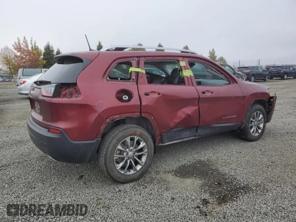 ✅ 2020 Jeep Cherokee Lux • VIN: 1C4PJMLX2LD644740 • Lot: 75854154. Wystawiony na Copart z przebiegiem 32 402 mil. Bezpłatny archiwum sprzedaży aukcyjnych z USA i szczegółowy raport historii pojazdu na DreamBid. Zdjęcie 3.