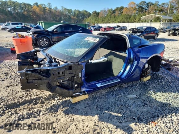 ✅ 2017 Chevrolet Corvette Z51 1LT • VIN: 1G1YH2D76H5109102 • Lot: 92275895. Listed on Copart with Not provided. Free auction sales archive from the USA and detailed vehicle history report at DreamBid. Image 1.