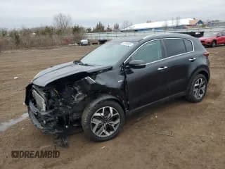 ✅ 2020 Kia Sportage EX • VIN: KNDPNCAC7L7639319 • Lot: 93298505. Listed on Copart with 152,996 mi. Free auction sales archive from the USA and detailed vehicle history report at DreamBid. Image 1.