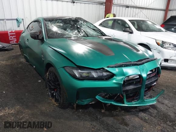 ✅ 2025 BMW M4 • VIN: WBS43HK03SCT88243 • Lot: 43288828. Listed on IAAI with 15 mi. Free auction sales archive from the USA and detailed vehicle history report at DreamBid. Image 1.