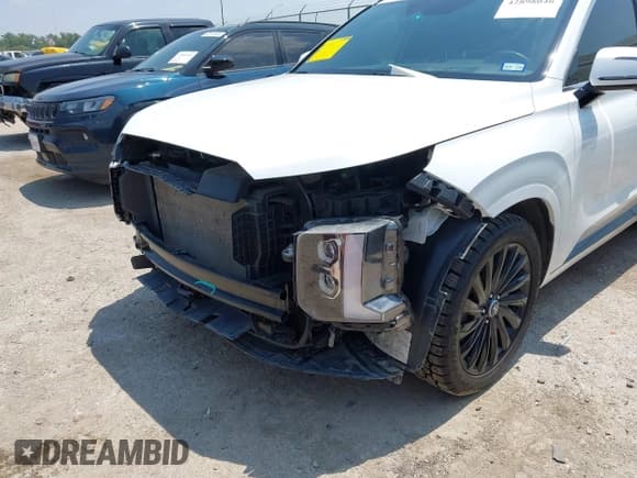 ✅ 2024 Hyundai Palisade Calligraphy • VIN: KM8R7DGE2RU784310 • Lot: 42898046. Listed on IAAI with 32,334 mi. Free auction sales archive from the USA and detailed vehicle history report at DreamBid. Image 6.