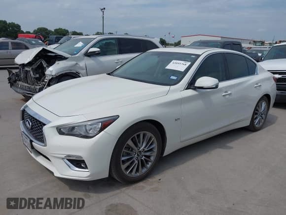 ✅ 2020 Infiniti Q50 Pure • VIN: JN1EV7AP7LM201535 • Lot: 42055768. Listed on IAAI with 49,296 mi. Free auction sales archive from the USA and detailed vehicle history report at DreamBid. Image 17.