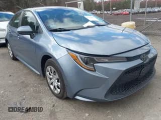 ✅ 2021 Toyota Corolla LE • VIN: 5YFEPMAE7MP159063 • Lot: 43655605. Listed on IAAI with 48,924 mi. Free auction sales archive from the USA and detailed vehicle history report at DreamBid. Image 1.