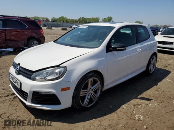 ✅ 2012 Volkswagen Golf R w/Sunroof & Navi • VIN: WVWRF7AJ5CW321555 • Lot: 54012305. Listed on Copart with 165,646 mi. Free auction sales archive from the USA and detailed vehicle history report at DreamBid. Image 1.