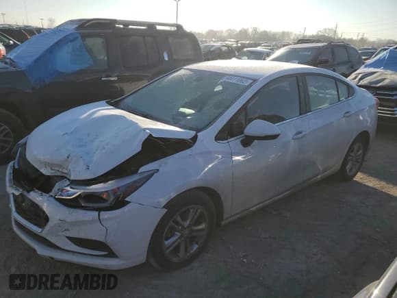 ✅ 2016 Chevrolet Cruze LT • VIN: 1G1BE5SMXG7257555 • Lot: 69752352. Listed on Copart with 110,751 mi. Free auction sales archive from the USA and detailed vehicle history report at DreamBid. Image 1.