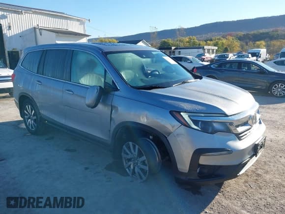 ✅ 2020 Honda Pilot EX-L • VIN: 5FNYF6H57LB054745 • Лот: 43482276. Опубликован ранее на IAAI с пробегом 57 136 миль. Бесплатный доступ к архиву аукционных продаж из США и подробный отчёт об истории автомобиля на DreamBid. Изображение 1.