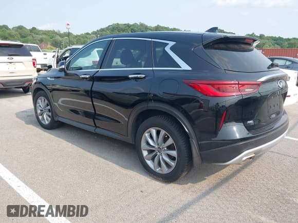 ✅ 2022 Infiniti QX50 Pure • VIN: 3PCAJ5AB2NF109454 • Lot: 42396613. Wystawiony na IAAI z przebiegiem 47 684 mil. Bezpłatny archiwum sprzedaży aukcyjnych z USA i szczegółowy raport historii pojazdu na DreamBid. Zdjęcie 3.