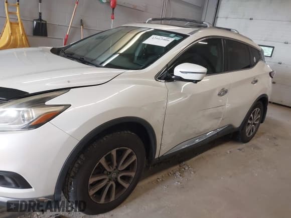 ✅ 2015 Nissan Murano SL • VIN: 5N1AZ2MH7FN285745 • Lot: 42663406. Listed on IAAI with 107,071 mi. Free auction sales archive from the USA and detailed vehicle history report at DreamBid. Image 6.