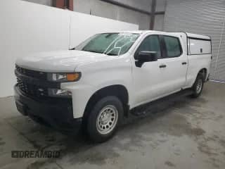 2019 Chevrolet Silverado 1500 Work Truck z VIN 1GCPYAEH7KZ289646, wystawiony jako Copart lot #44905085 z przebiegiem 133 981 mil mil oraz Czysty tytuł • Clean title. Historia ofert i sprzedaży dostępna na DreamBid. Obrazek 1.