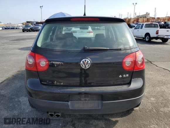 ✅ 2009 Volkswagen Rabbit S • VIN: WVWDB71K69W086784 • Lot: 55328385. Listed on Copart with 163,588 mi. Free auction sales archive from the USA and detailed vehicle history report at DreamBid. Image 6.