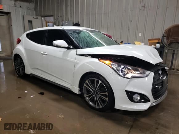 ✅ 2016 Hyundai Veloster Turbo • VIN: KMHTC6AE9GU283479 • Lot: 84070254. Wystawiony na Copart z przebiegiem 94 944 mil. Bezpłatny archiwum sprzedaży aukcyjnych z USA i szczegółowy raport historii pojazdu na DreamBid. Zdjęcie 4.