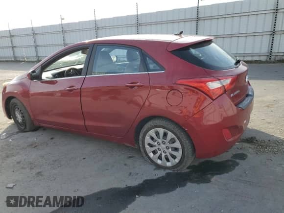 2016 Hyundai Elantra with VIN KMHD35LH8GU297766, listed as a Copart auction lot 89899195 with Not provided miles and Salvage title. Bid and sale history available at DreamBid. Image 2.