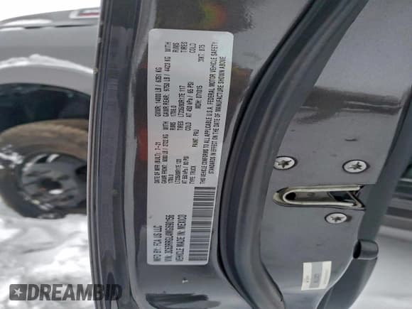 ✅ 2021 Ram 3500 Tradesman • VIN: 3C63RRGL4MG690156 • Лот: 97107375. Опубликован ранее на Copart с пробегом Не указан. Бесплатный доступ к архиву аукционных продаж из США и подробный отчёт об истории автомобиля на DreamBid. Изображение 12.