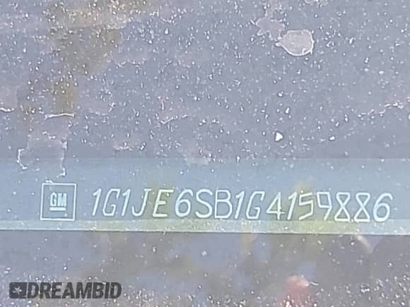 2016 Chevrolet Sonic LTZ с VIN 1G1JE6SB1G4159886, выставлен на аукционе IAAI как лот 42267579 с пробегом 73 186 миль миль и . История ставок и продаж доступна на DreamBid. Изображение 9.