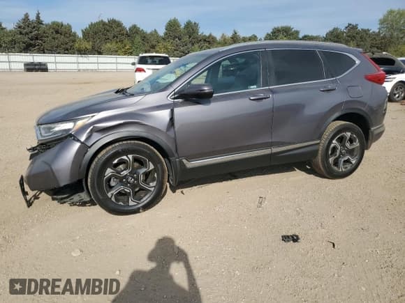 ✅ 2018 Honda CR-V Touring • VIN: 7FARW2H94JE054526 • Лот: 84706965. Опубликован ранее на Copart с пробегом 113 550 миль. Бесплатный доступ к архиву аукционных продаж из США и подробный отчёт об истории автомобиля на DreamBid. Изображение 1.