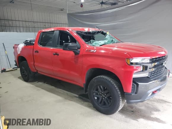 ✅ 2022 Chevrolet Silverado 1500 LT Trail Boss • VIN: 1GCPYFED0NZ235751 • Lot: 64846365. Wystawiony na Copart z przebiegiem 61 366 mil. Bezpłatny archiwum sprzedaży aukcyjnych z USA i szczegółowy raport historii pojazdu na DreamBid. Zdjęcie 4.