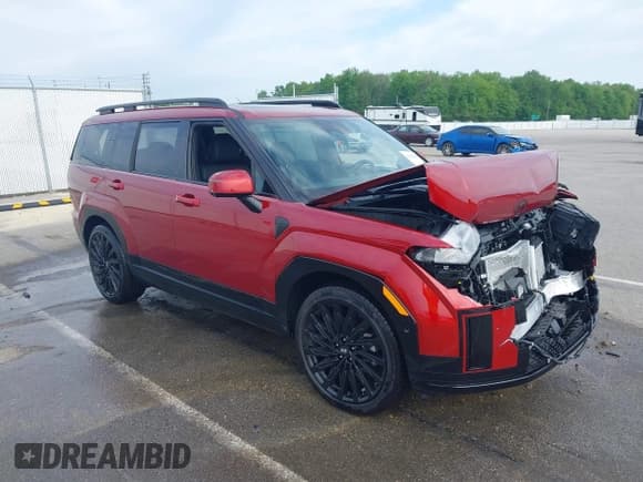 ✅ 2024 Hyundai Santa Fe Calligraphy • VIN: 5NMP5DGL1RH042732 • Lot: 42198918. Listed on IAAI with 2,580 mi. Free auction sales archive from the USA and detailed vehicle history report at DreamBid. Image 1.