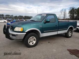 ✅ 1997 Ford F-150 • VIN: 1FTDF18W9VKC37550 • Лот: 88179715. Опубликован ранее на Copart с пробегом 187 730 миль. Бесплатный доступ к архиву аукционных продаж из США и подробный отчёт об истории автомобиля на DreamBid. Изображение 1.