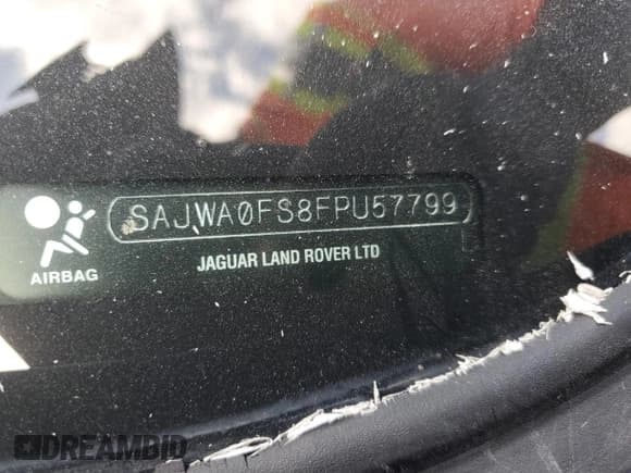 ✅ 2015 Jaguar XF T Premium • VIN: SAJWA0FS8FPU57799 • Lot: 57810715. Wystawiony na Copart z przebiegiem 93 380 mil. Bezpłatny archiwum sprzedaży aukcyjnych z USA i szczegółowy raport historii pojazdu na DreamBid. Zdjęcie 12.