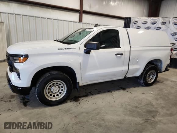 ✅ 2023 Chevrolet Silverado 1500 Work Truck • VIN: 3GCNAAEK0PG346185 • Lot: 89823285. Listed on Copart with 143,808 mi. Free auction sales archive from the USA and detailed vehicle history report at DreamBid. Image 1.
