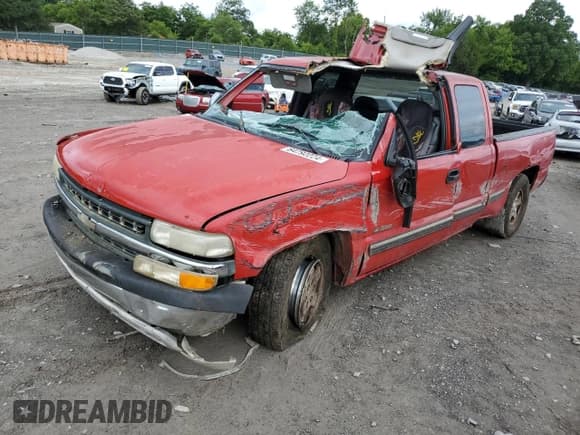 ✅ 2000 Chevrolet Silverado 1500 LS • VIN: 2GCEC19T9Y1303679 • Лот: 64792224. Опубликован ранее на Copart с пробегом Не указан. Бесплатный доступ к архиву аукционных продаж из США и подробный отчёт об истории автомобиля на DreamBid. Изображение 1.