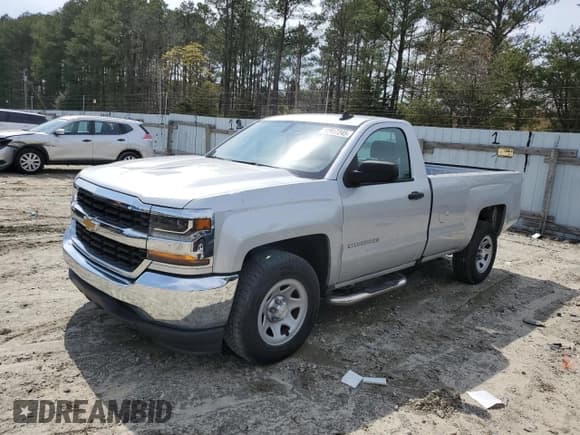 ✅ 2016 Chevrolet Silverado 1500 LS • VIN: 1GCNCNEHXGZ412294 • Лот: 52917245. Опубликован ранее на Copart с пробегом 47 678 миль. Бесплатный доступ к архиву аукционных продаж из США и подробный отчёт об истории автомобиля на DreamBid. Изображение 1.