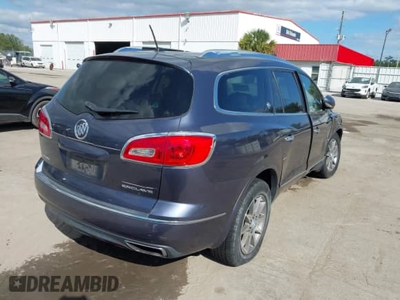 ✅ 2014 Buick Enclave Leather • VIN: 5GAKRBKD1EJ152768 • Lot: 43609988. Listed on IAAI with Not provided. Free auction sales archive from the USA and detailed vehicle history report at DreamBid. Image 4.