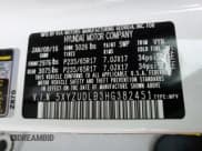 ✅ 2017 Hyundai Santa Fe 2.4L • VIN: 5XYZUDLB3HG382451 • Лот: 40291464. Опубликован ранее на Copart с пробегом 86 060 миль. Бесплатный доступ к архиву аукционных продаж из США и подробный отчёт об истории автомобиля на DreamBid. Изображение 14.