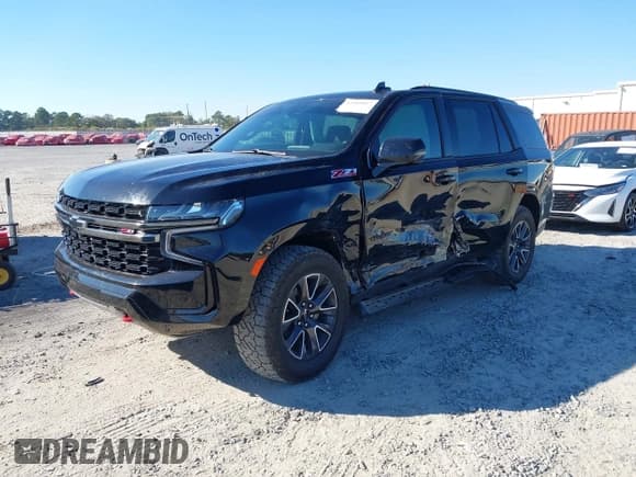 ✅ 2021 Chevrolet Tahoe Z71 • VIN: 1GNSKPKD0MR226270 • Lot: 43585817. Listed on IAAI with 93,722 mi. Free auction sales archive from the USA and detailed vehicle history report at DreamBid. Image 2.