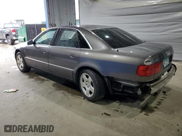 ✅ 1999 Audi A8 • VIN: WAUBG34D4XN000466 • Lot: 67342675. Listed on Copart with 166,200 mi. Free auction sales archive from the USA and detailed vehicle history report at DreamBid. Image 2.